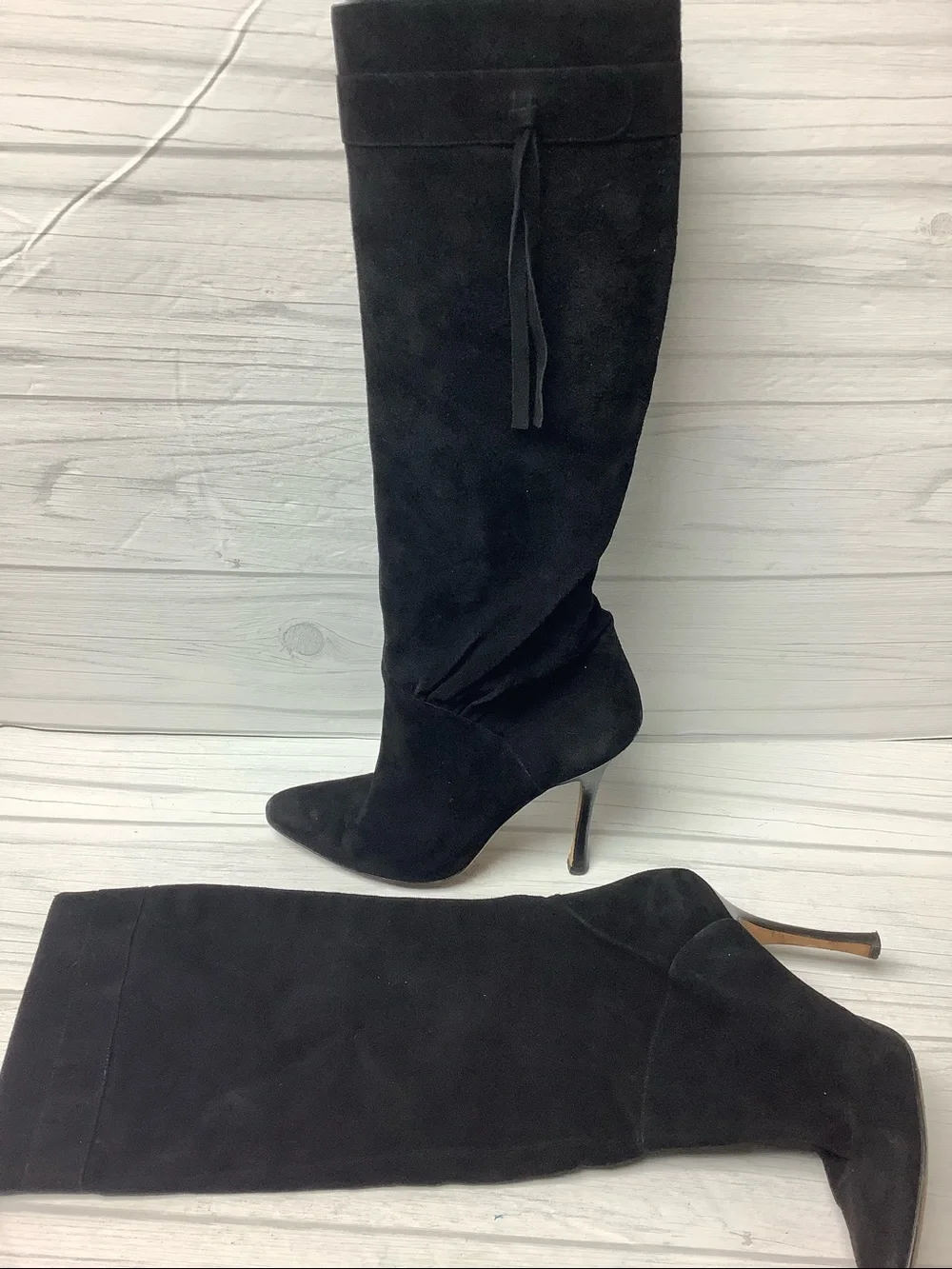 Manolo Blahnik Suede Boots